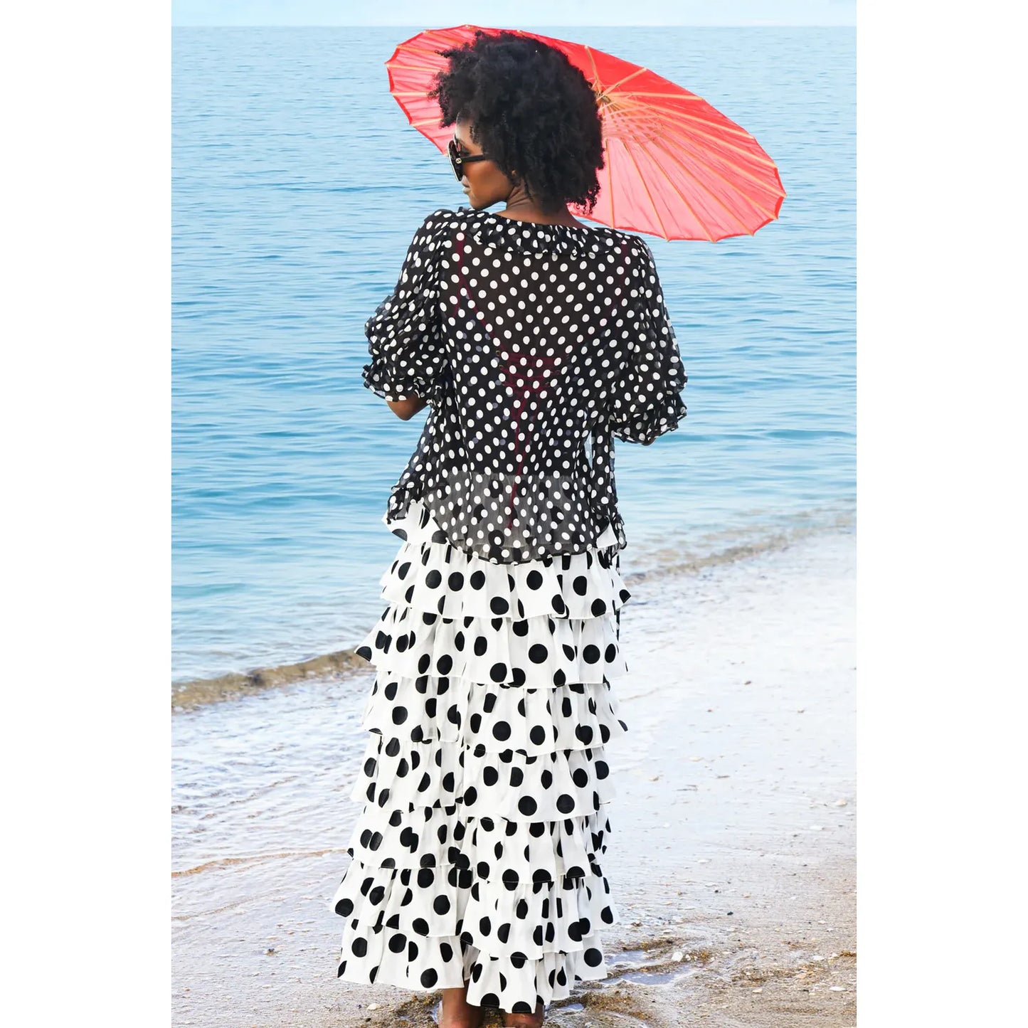 Trelise Cooper Ra De Da Skirt - White/Black