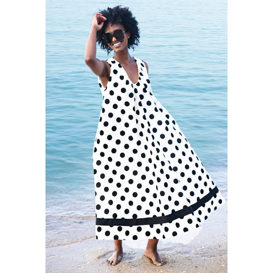 Trelise Cooper Scoop De Doo Dress - White/Black