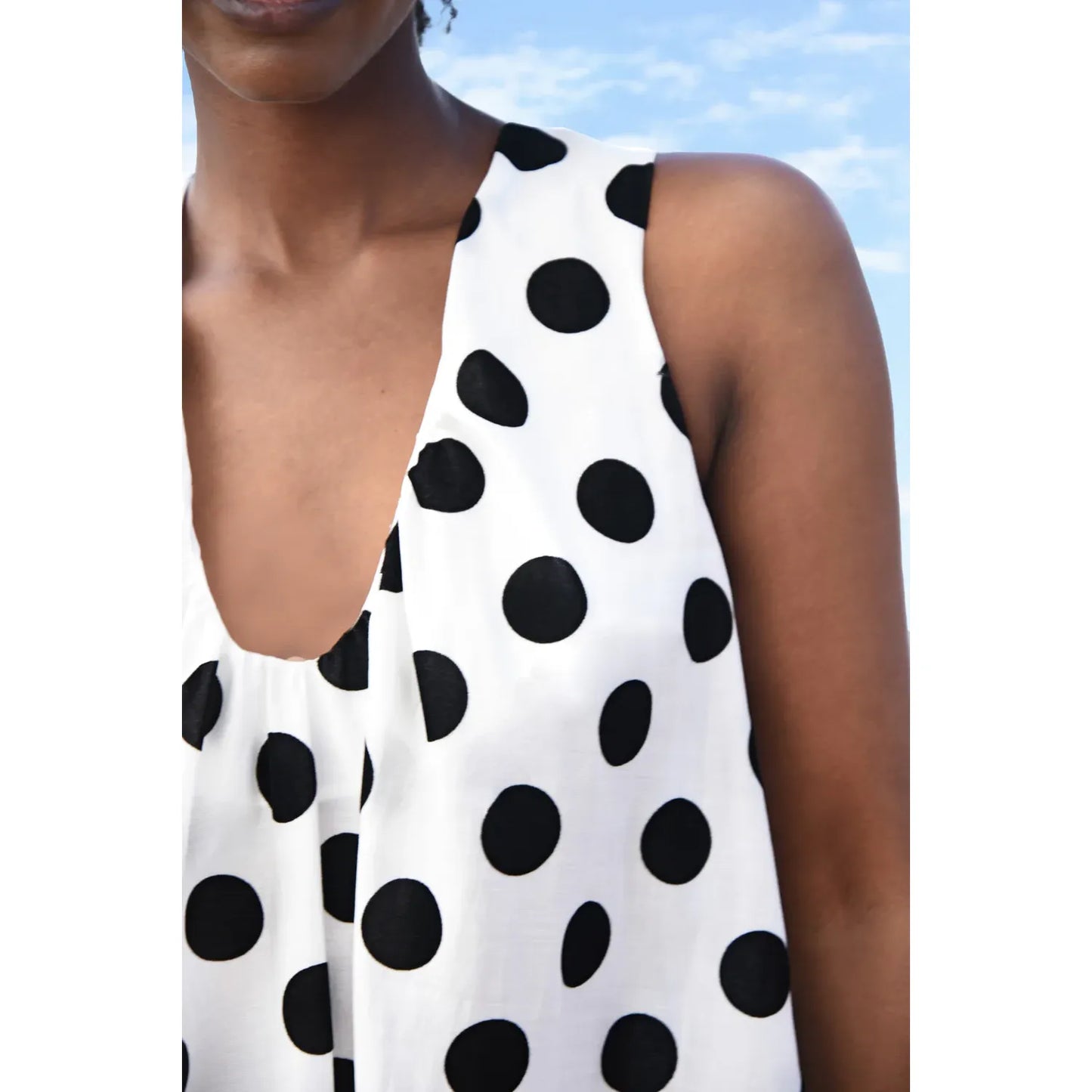 Trelise Cooper Scoop De Doo Dress - White/Black