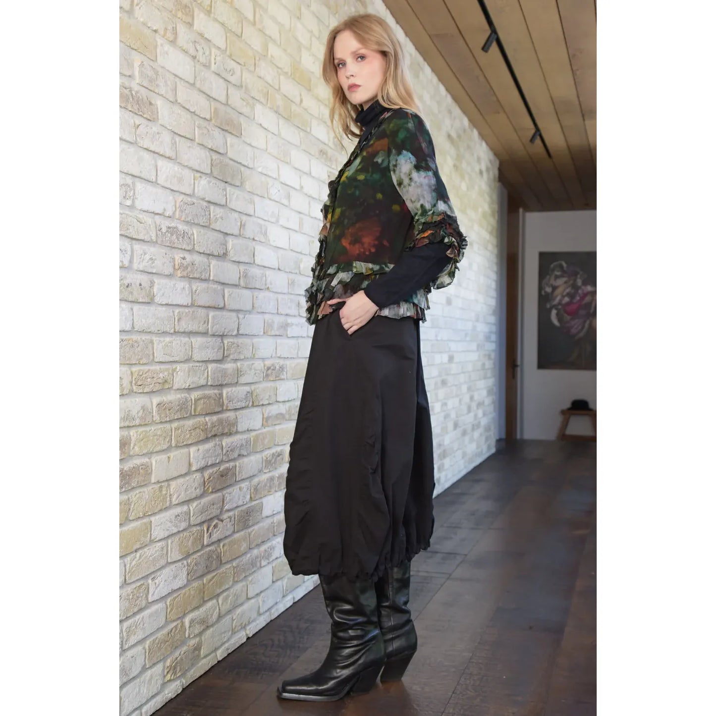 Trelise Cooper Diamond in the Puff Skirt - Black
