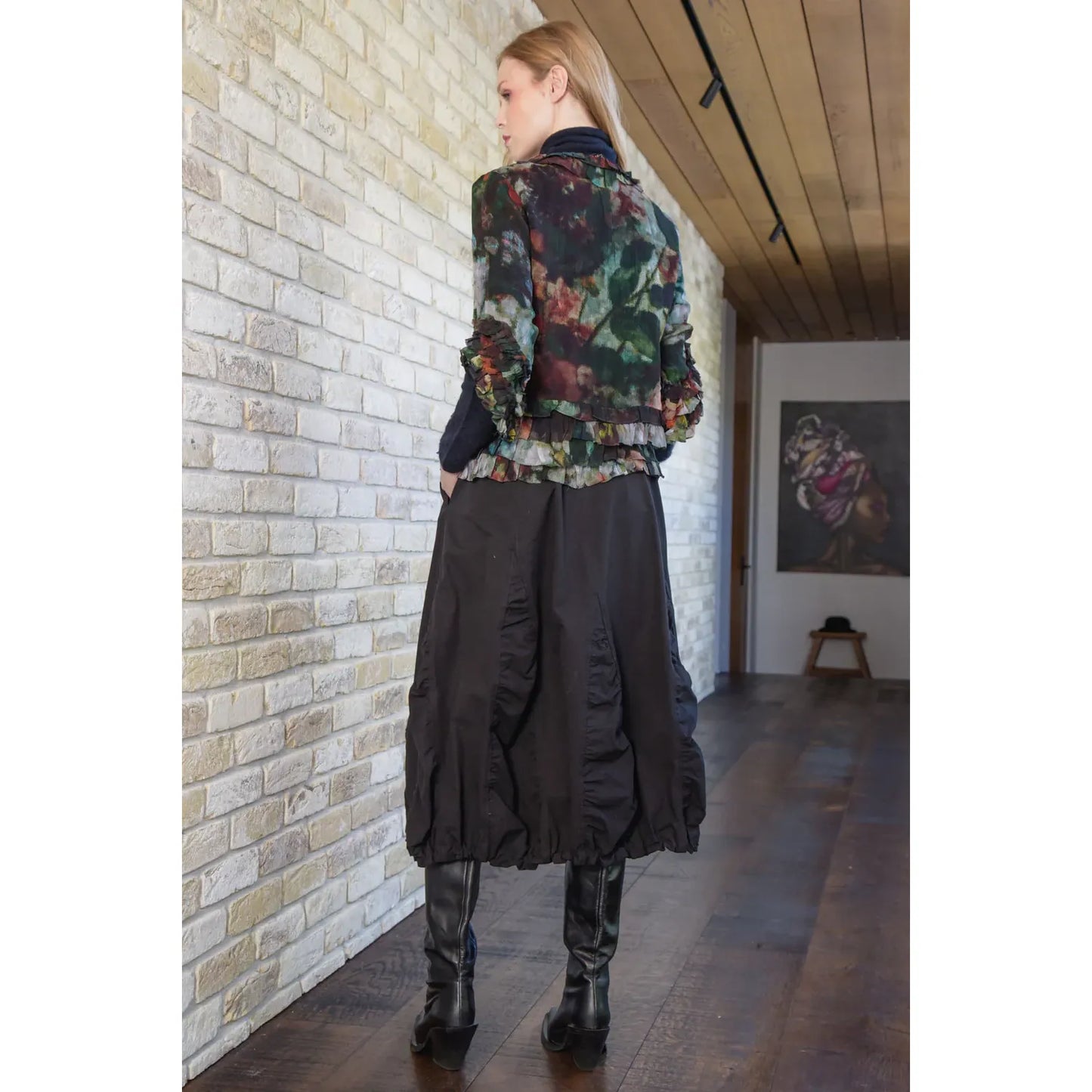Trelise Cooper Diamond in the Puff Skirt - Black