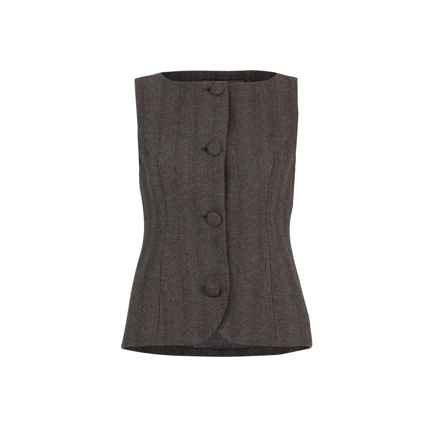 Trelise Cooper Vest Is Best - Gravel
