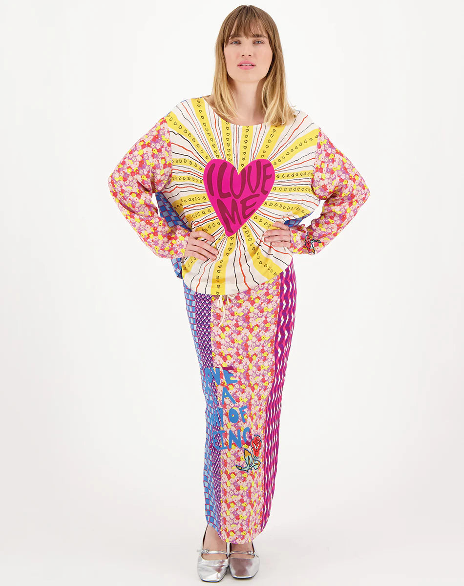 Me 369 Valery Slim Skirt - Love