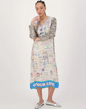 Me 369 Violet T-Dress - Snake