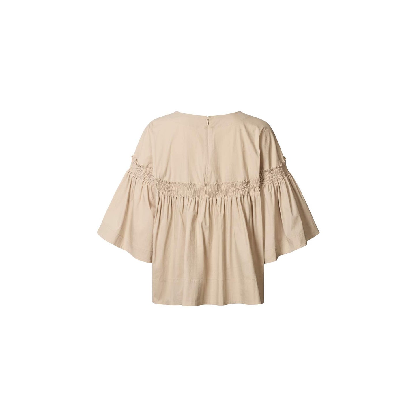 Rabens Saloner Efil Frill Sleeve Top