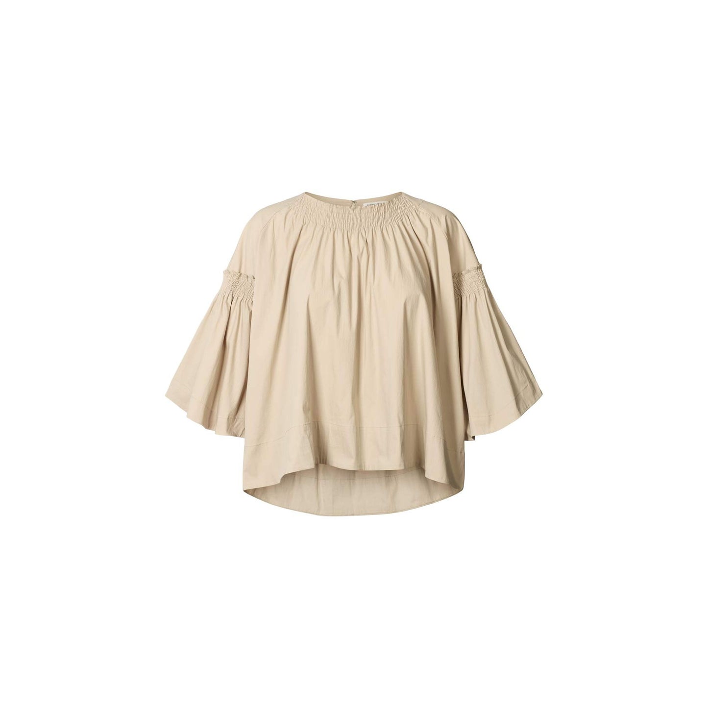 Rabens Saloner Efil Frill Sleeve Top