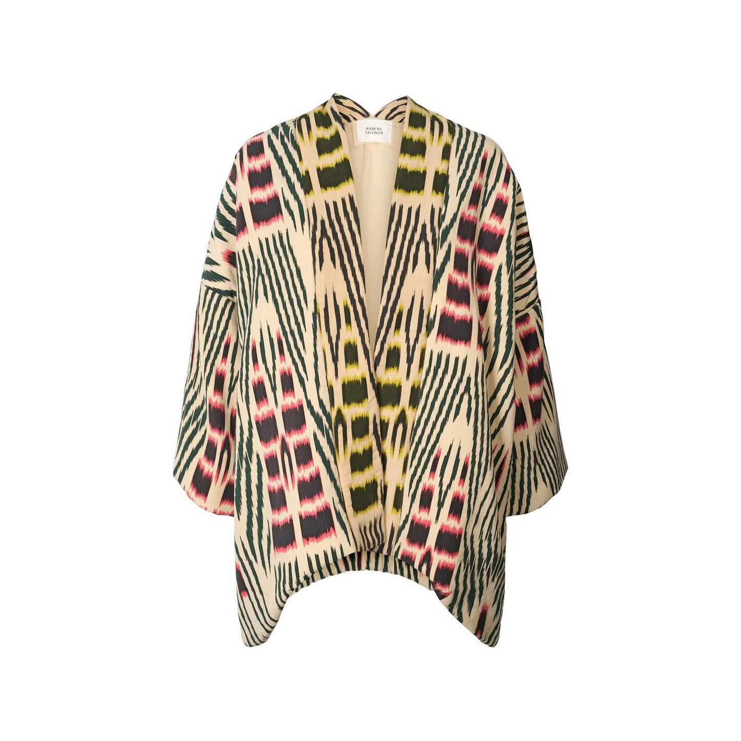 Rabens Saloner Ikat Padded Kimono