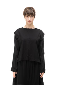 Nom*D Multi Long Sleeve Top - Black