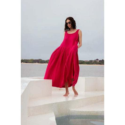 Meg By Design Binti Dress - Fuchsia
