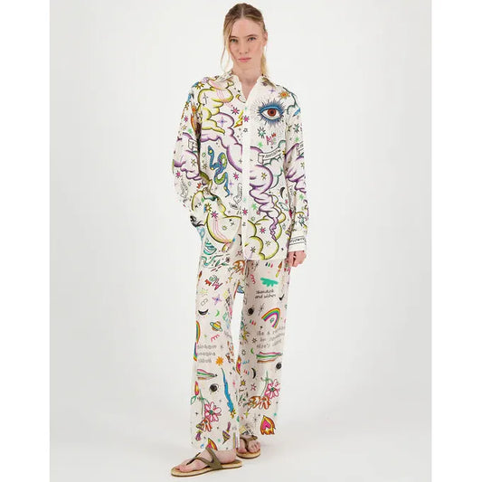 Me 369 Bailey Straight Leg Track Pant - Enlightenment