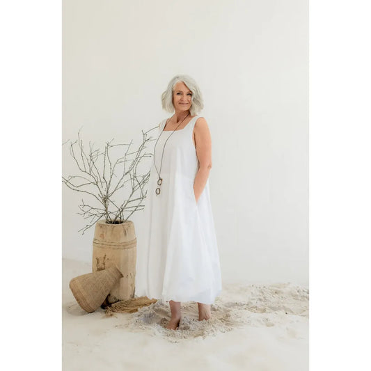 Meg By Design Fitzroy Maxi Dress - White
