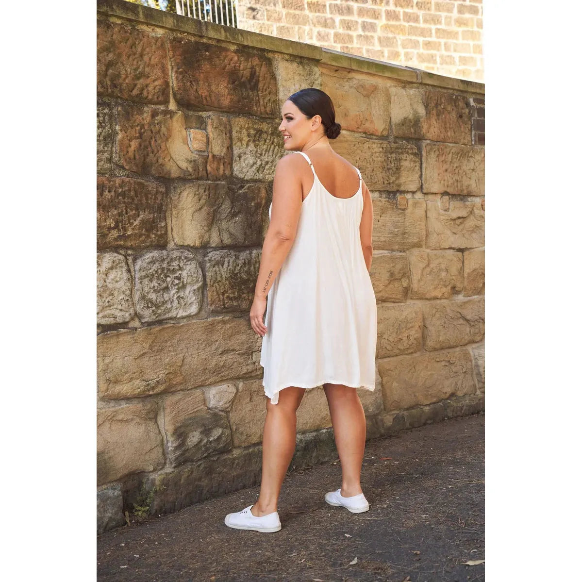 Meg By Design Short Gemma Slip - White