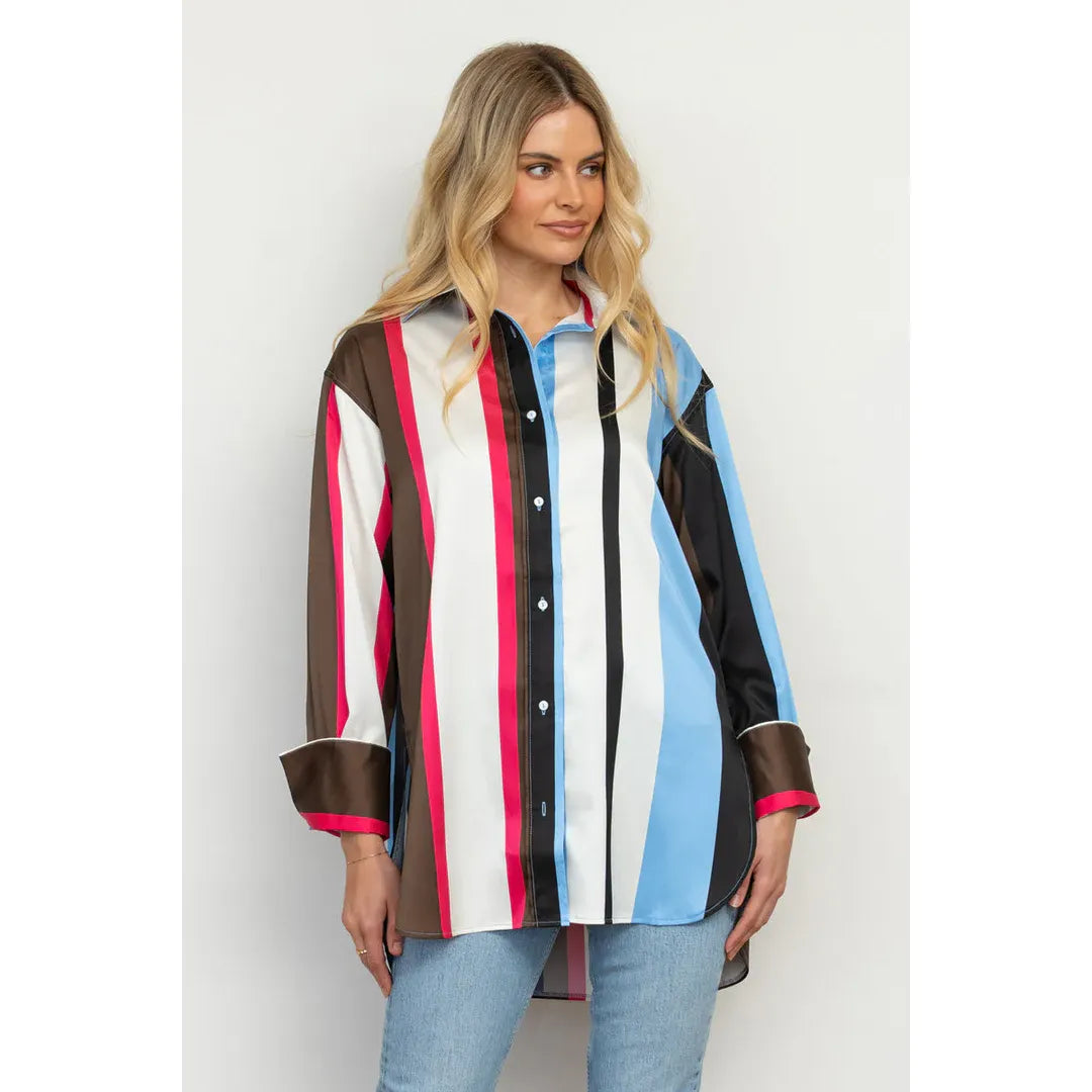 Shirty The Amelie Shirt - All Sort Stripe