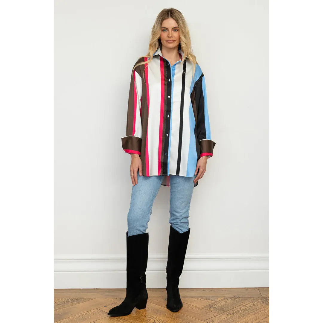 Shirty The Amelie Shirt - All Sort Stripe