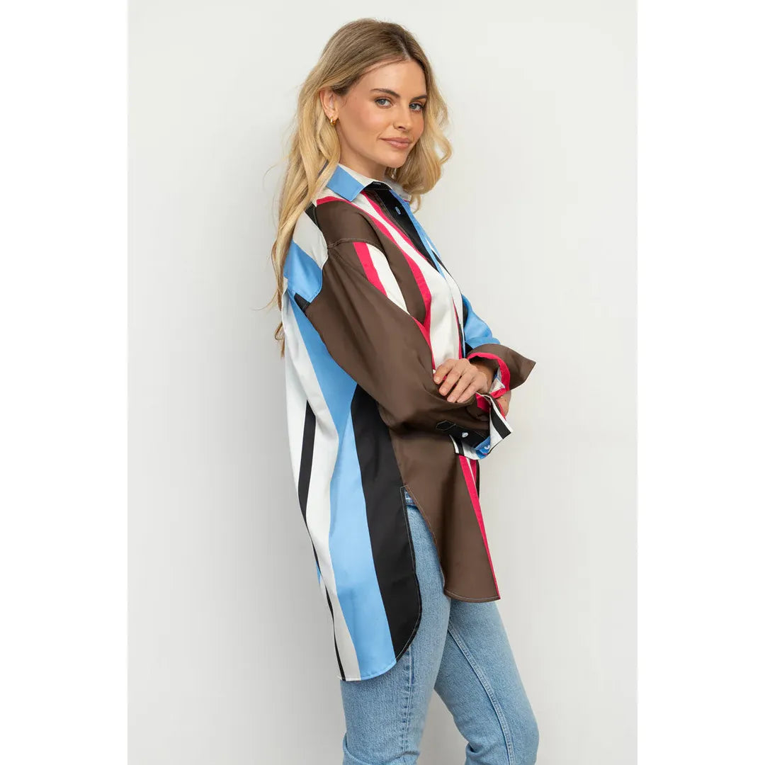 Shirty The Amelie Shirt - All Sort Stripe