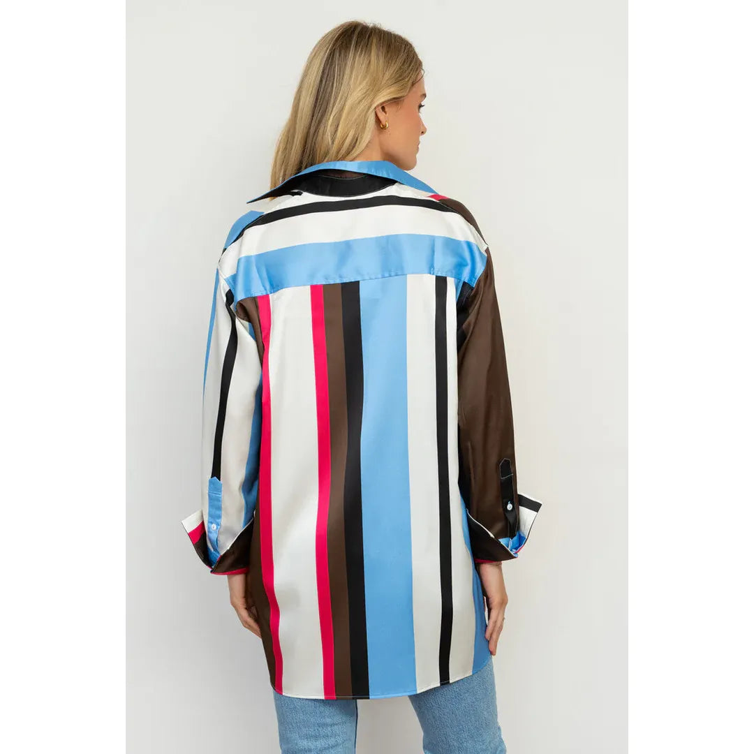 Shirty The Amelie Shirt - All Sort Stripe