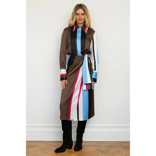 Shirty The Talita Shirtdress - All Sort Stripe