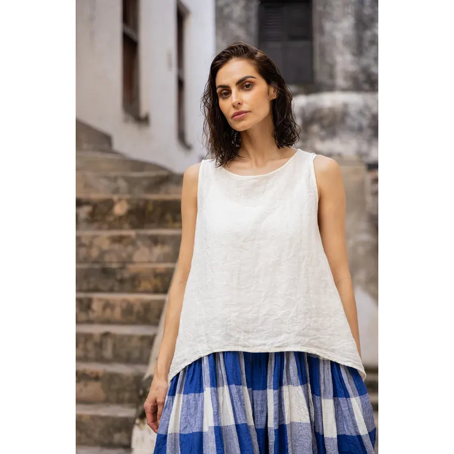 Meg By Design Cream Taji Top