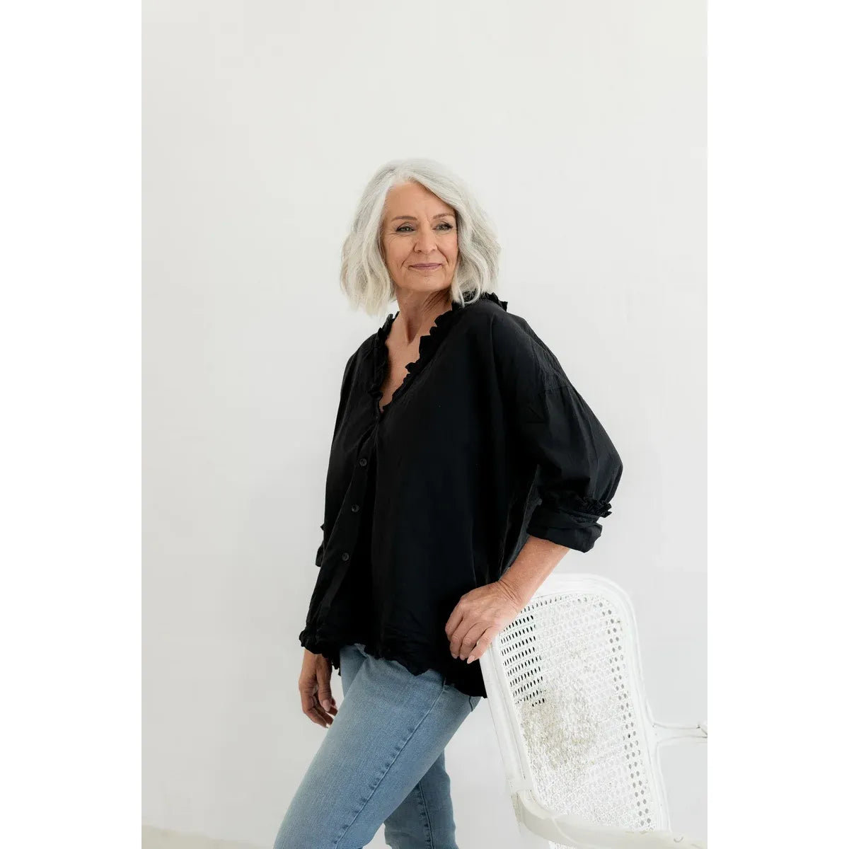 Meg By Design Tully Shirt - Black