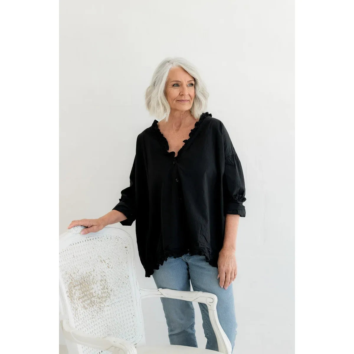 Meg By Design Tully Shirt - Black