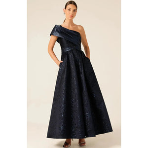 Sacha Drake Twilight Gown - Midnight Metallic