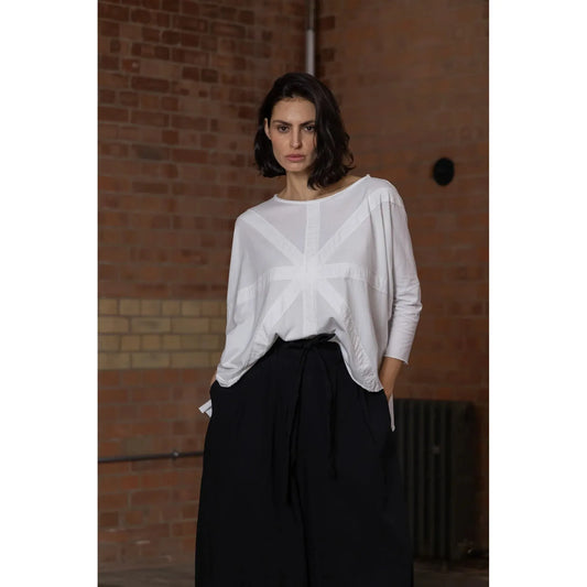 Meg By Design Union Tee - White
