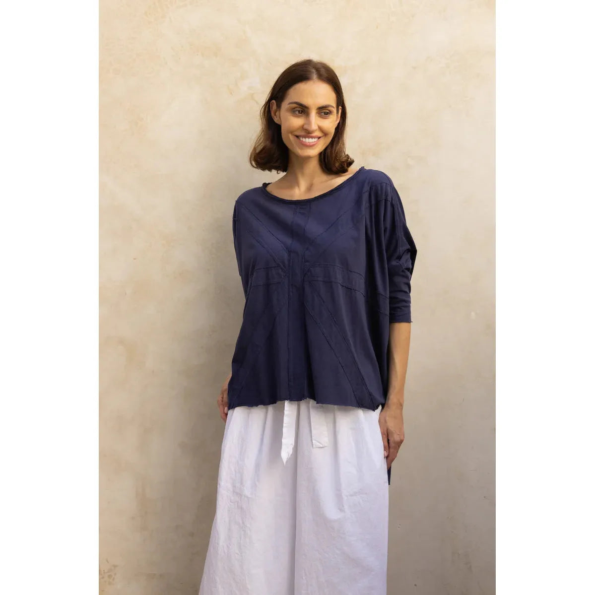 Meg By Design Union Tee - Indigo