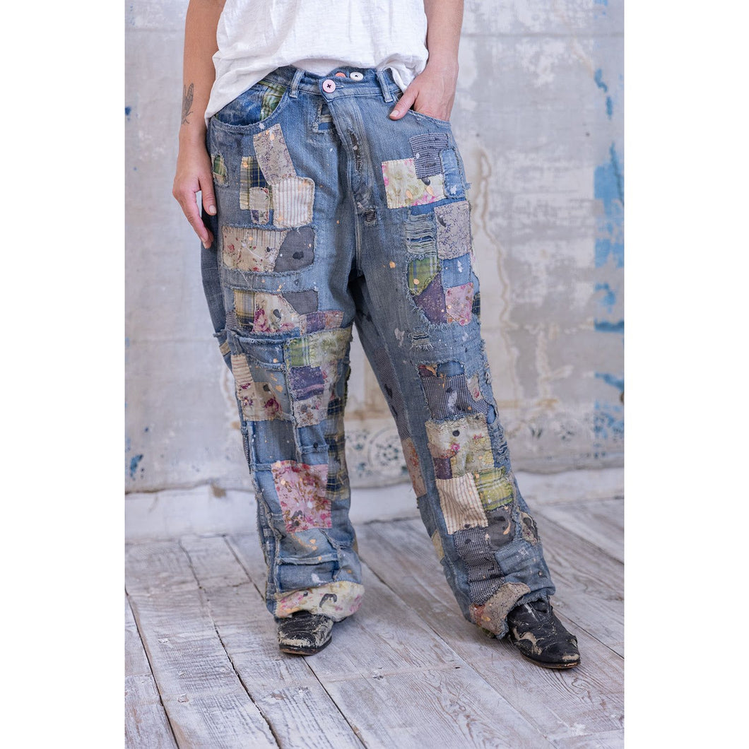 Magnolia Pearl Patchwork Crossroads Denims 537