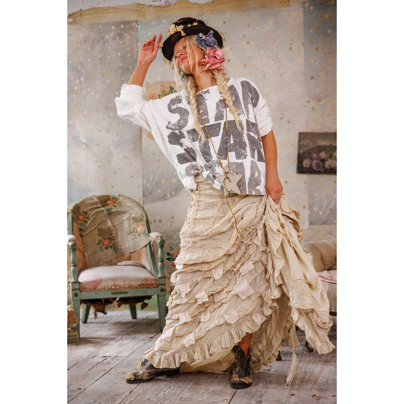Magnolia Pearl SSS Richi Sweatshirt 2439