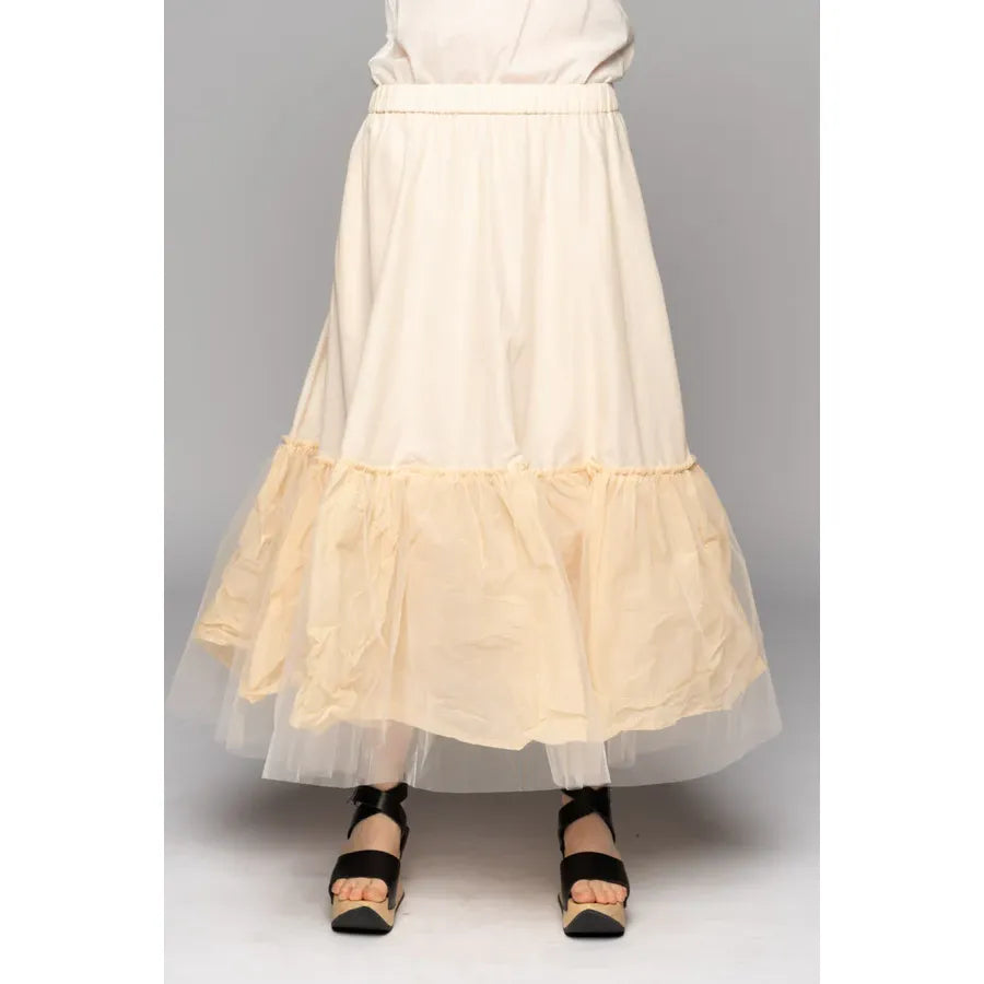 Dogstar Sorrel Tulle Skirt - Natural