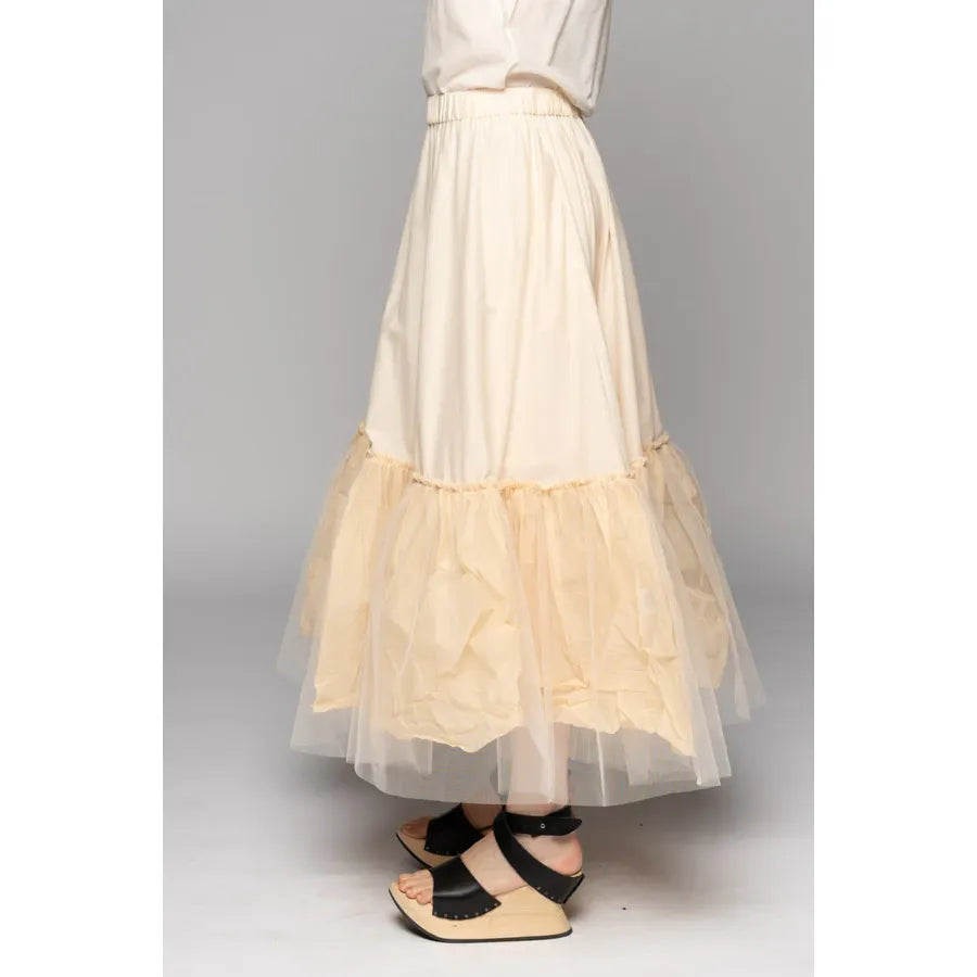 Dogstar Sorrel Tulle Skirt - Natural