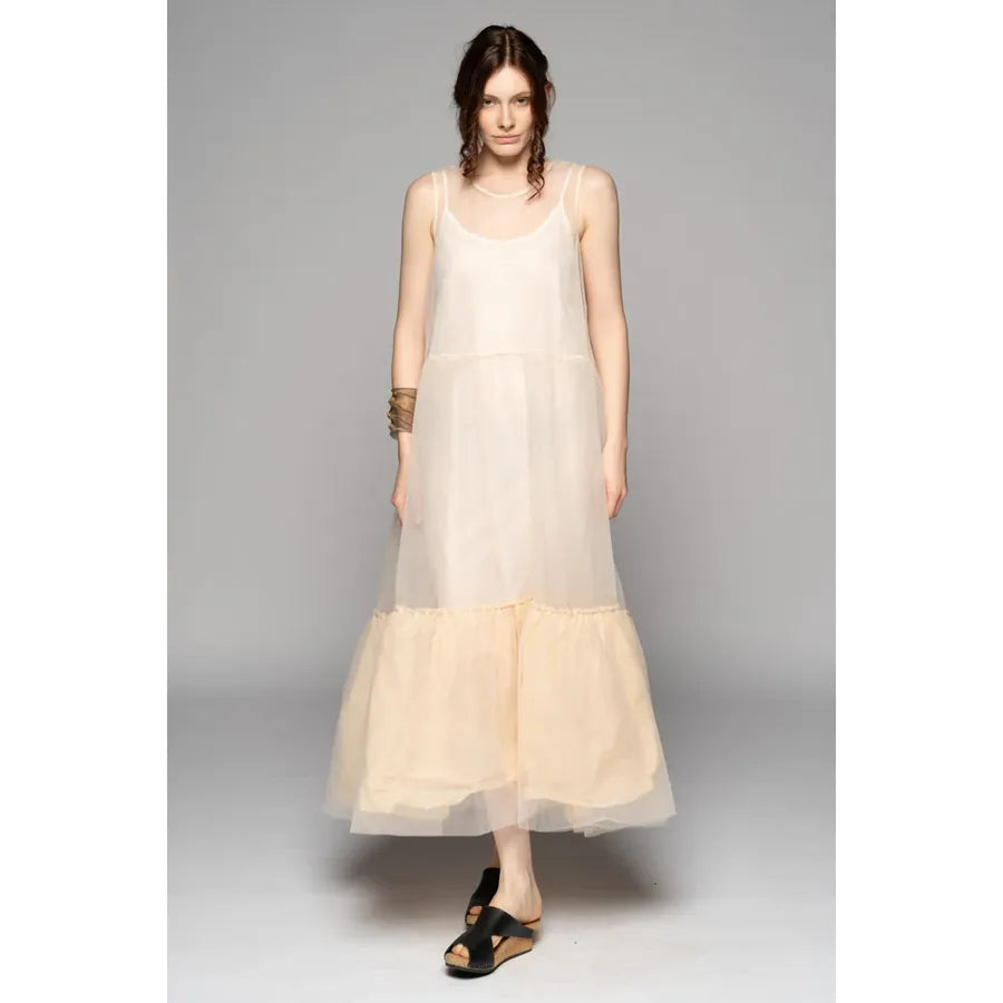 Dogstar Sorrel Tulle Dress - Natural