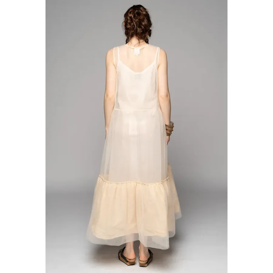 Dogstar Sorrel Tulle Dress - Natural