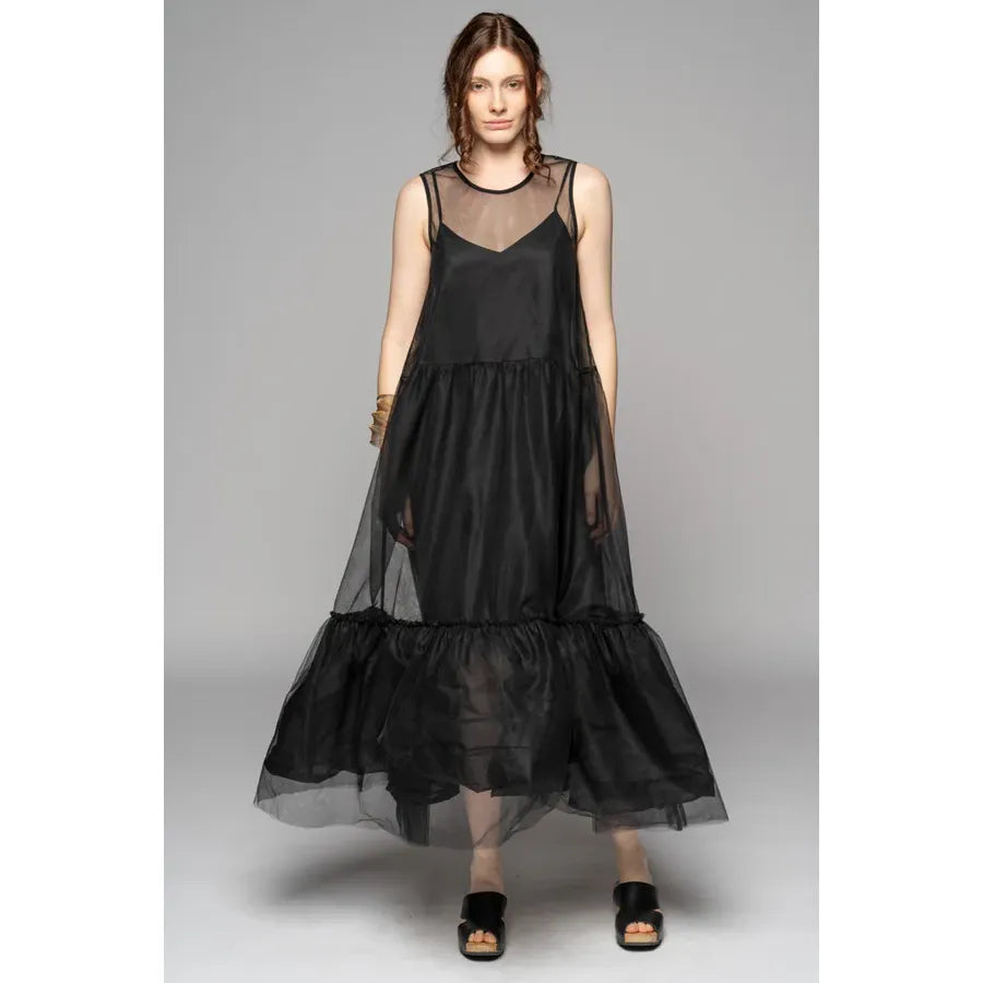 Dogstar Sorrel Tulle Dress - Black