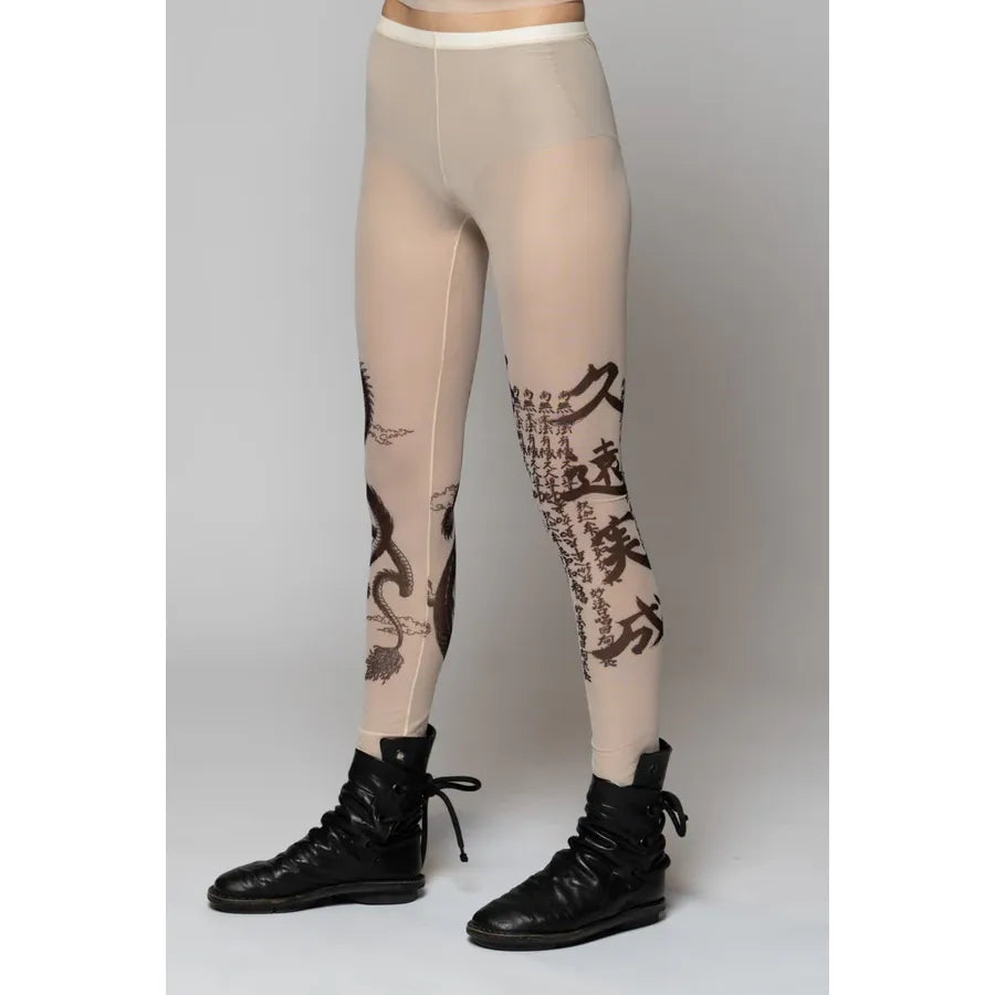 Dogstar Tatu Tights - Nude