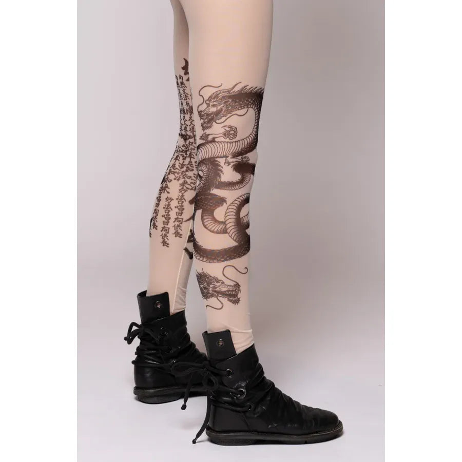 Dogstar Tatu Tights - Nude