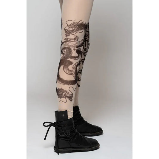 Dogstar Tatu Tights - Nude