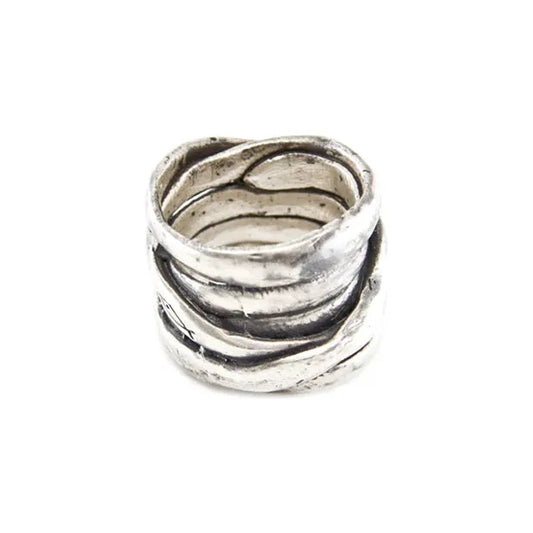 Pesci Che Volano Gomitolo Silver Ring