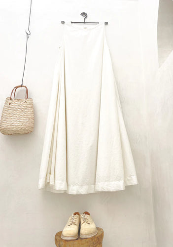 Meg By Design Zahra Paper Cotton Dress - White