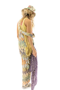 Magnolia Pearl Quiltwork Peace Junkie Overall 052
