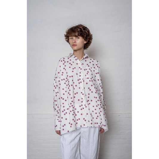 Hannoh + Wessel Clarence Shirt - Berry